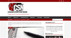 Desktop Screenshot of cougarsportsnet.com